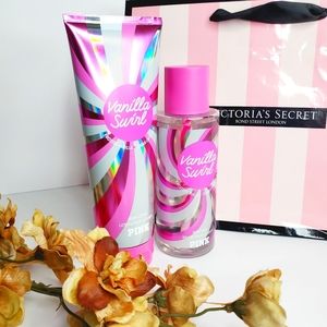 New Pink bady fragance and bady lotion